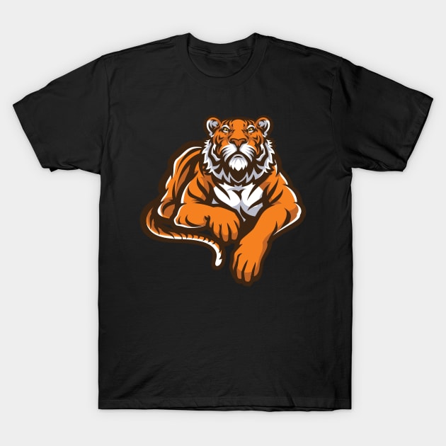 Tiger king T-Shirt by samsa